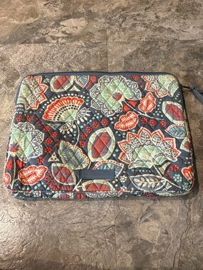 Vera Bradley Quilted Laptop Sleeve in Nomadic Floral Pattern